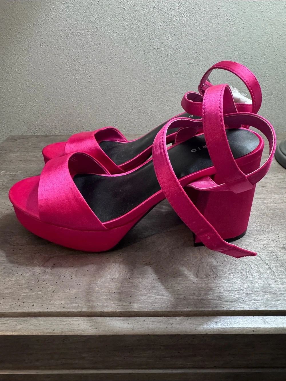 torrid Hot Pink Platform Sandals
